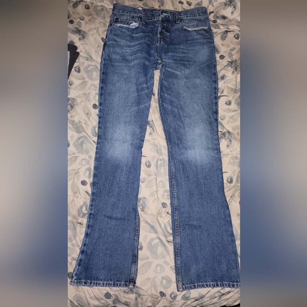 Men Hollister bootcut jeans size 30/32